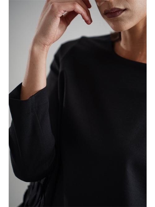Maglia in viscosa GM by Gai Mattiolo | GM3504NERO